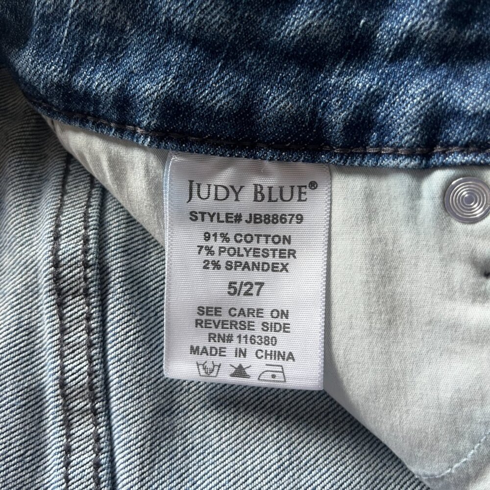 Women's Judy Blue High Rise Jeans size 5 - Picture 5 of 9